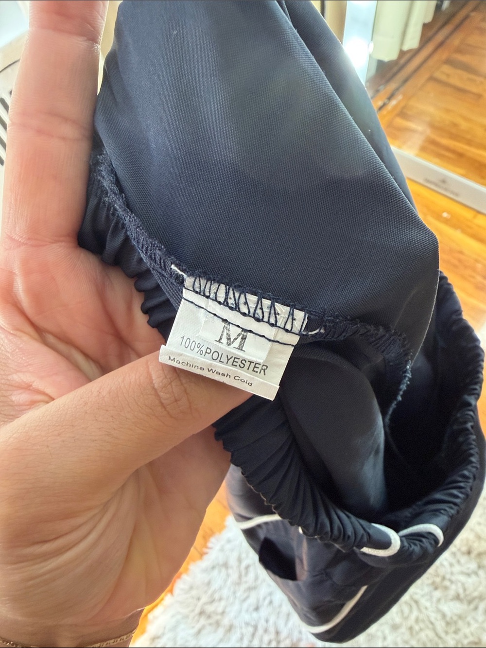 Navy Track-pants, size M - Picture 5 of 6